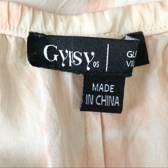 Gypsy 05 Silk Sleeveless Tie Dye Maxi Dress - Picture 6 of 7